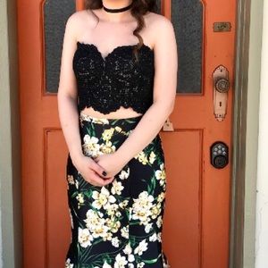 Camille La Vie Long Two-Piece Prom Dress